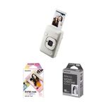 FUJIFILM INSTAX MINI LPLY CAMER-WHT/FILM BUNDLE Product Image