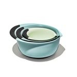 Good Grips 3pc Mixing Bowl Set Cadet Blue/Tower Gray/Jade Product Image