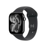 Watch Series 11 GPS 46mm Jet Black Aluminum Case w/ Black Sport Band M/L Product Image
