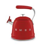 Stainless Steel Whistling Stovetop Kettle Red Product Image