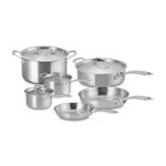 10pc Essential Stainless Steel Cookware Set Product Image