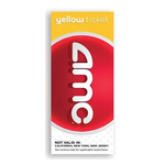 AMC Yellow Ticket - 1 NOT VALID IN: California, New York and New Jersey