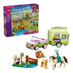 LEGO - Friends Horse & Baby Foal Trailer 42695 Product Image