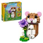LEGO - Creator 3 in 1 Cute Hamster with a Flower 31376 Product Image