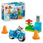 LEGO - DUPLO Town Blue Police Motorcycle Toy 10471 Product Image