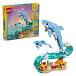 LEGO - Creator 3 in 1 Sea Animals: Beautiful Dolphins 31385 Product Image