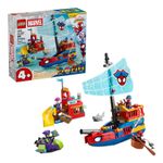 LEGO - Marvel Spidey And His Amazing Friends Team Spidey Pirate Ship 11208 Product Image