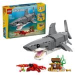 LEGO - Creator Fierce Shark with a Treasure Chest 31381 Product Image