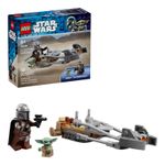 LEGO - Star Wars The Mandalorian & Grogu’s Speeder Bike 75436 Product Image