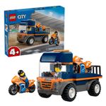 LEGO - City Motorcycle Transporter Toy for Kids 60491 Product Image