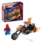 LEGO - Marvel Spider-Man vs. Ghost Rider Motorcycle 76335 Product Image