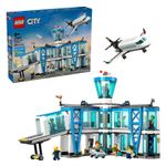 LEGO - City Airport with Airplane Building Toy 60502 Product Image
