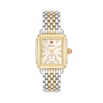 Michele Deco Mid Two-Tone 18K Gold-Plated Diamond Dial Watch Product Image