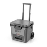 FrostVault 30qt Wheeled Cooler w/ Cold Dry Zone, Slate Gray Product Image