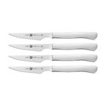 4pc 4" Serrated Stainless Steel Steak Knife Set Product Image