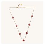 Mini Red Flora Necklace Product Image