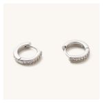 Waterproof Silver Crystal Huggies Product Image