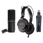 Zoom ZDM-1 Podcast Mic Pack with Headphones Windsc Product Image