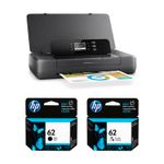 HP OfficeJet 200 Mobile Inkjet Printer Kit with Bl Product Image