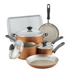 15pc Cookstart DiamondMax Nonstick Cookware Copper Product Image