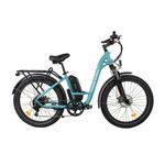 Happy Camper II Step-Thru Electric Bike Blue Product Image