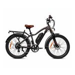 Happy Trails Mountain Fat Tire Electric Bike Gray Product Image