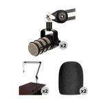 RODE PodMic 2-Person Dynamic Podcasting Microphone Product Image