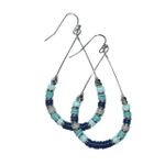Cadence 2 Inch Drop Loop Earrings Product Image