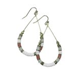 Cadence 2 Inch Drop Loop Earrings Product Image