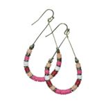 Cadence 2 Inch Drop Loop Earrings Product Image