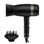 Black Gold Pro 2000W Quiet Ionic Salon Dryer Product Image