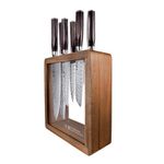 Damishiro Emperor Mokuzai 7pc Knife Block Set Product Image