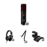 RODE X XDM-100 2-Person Podcasting Kit with Broadc Product Image