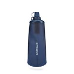 Peak 1L Collapsible Squeeze Bottle w/ Filter Mountain Blue Product Image