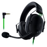 Razer - BlackShark V2 X Wired Over-the-Ear Gaming Headset for PC, PS5, PS4, Switch, Xbox X|S, and Xbox One - Black Product Image