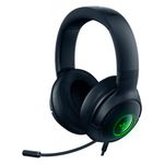 Razer - Kraken V3 X Wired Over-the-Ear Gaming Headset for PC, Mac, and Playstation 4 - Black Product Image