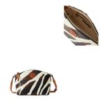 Zebra Leather Suki Crossbody Product Image