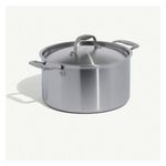 8qt Stainless Clad Stock Pot w/ Lid, Stainless Handles Product Image