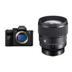 Sony a7R V Mirrorless Camera with 85mm f/14 Lens K Product Image