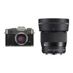 FUJIFILM X-T30 III Mirrorless Camera with 56mm f/1 Product Image