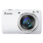 Kreate KR48 Digital Point and Shoot Camera (White) Product Image