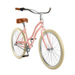 Chatham-3 26" Beach Cruiser Step Through Bike Blush Pink Product Image