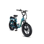 Happy Voyager Electric Bike Blue Product Image