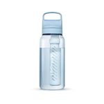 LifeStraw Go 1L Water Filter Bottle w/ Tritan Renew Icelandic Blue Product Image