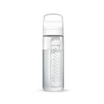 Lifestraw Go 22oz Filtered Water Bottle Polar White Product Image