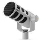 RODE PodMic Dynamic Podcasting Microphone (White) Product Image