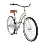 Chatham Beach Cruiser Bike - Step Through 3 Speed Eggshell Product Image