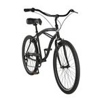 Chatham Beach Cruiser Bike - 7 Speed Matte Black Product Image