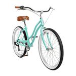 Chatham Beach Cruiser Bike - Step Through 7 Speed Seafoam Product Image