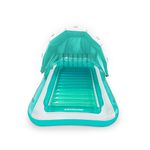 Inflatable Suntan Tub Float w/ Adjustable Shade Mint Product Image